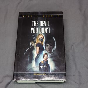Signed Epic Book 6 The Devil You Don't Hardcover 2022 Lee Stephen Sci-fi Fantasy